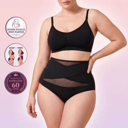 Coreshape - Culotte gainante post-partum à bande croiséz