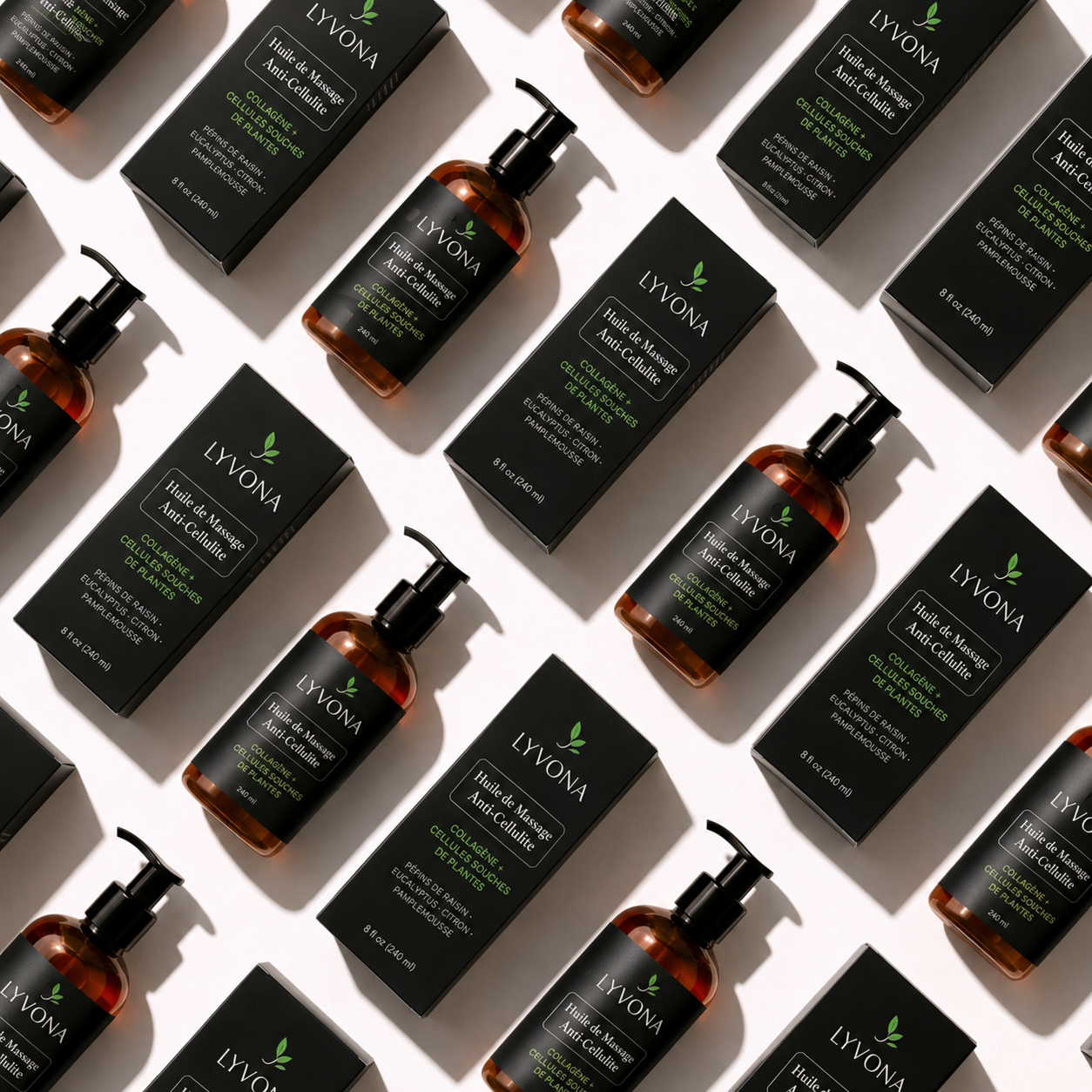 Lyvona - Huile Massante Anti-Cellulite