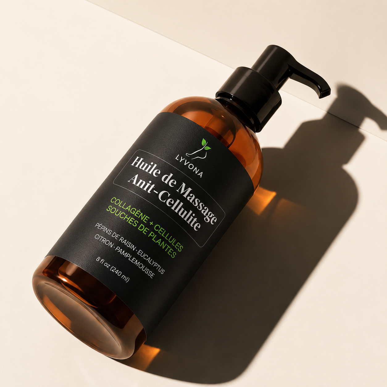 Lyvona - Huile Massante Anti-Cellulite