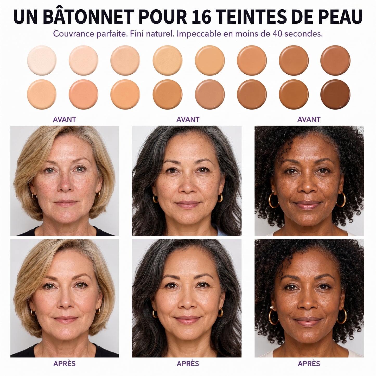 Stick Teint Parfait — s'Adapte à Toutes Les Carnations