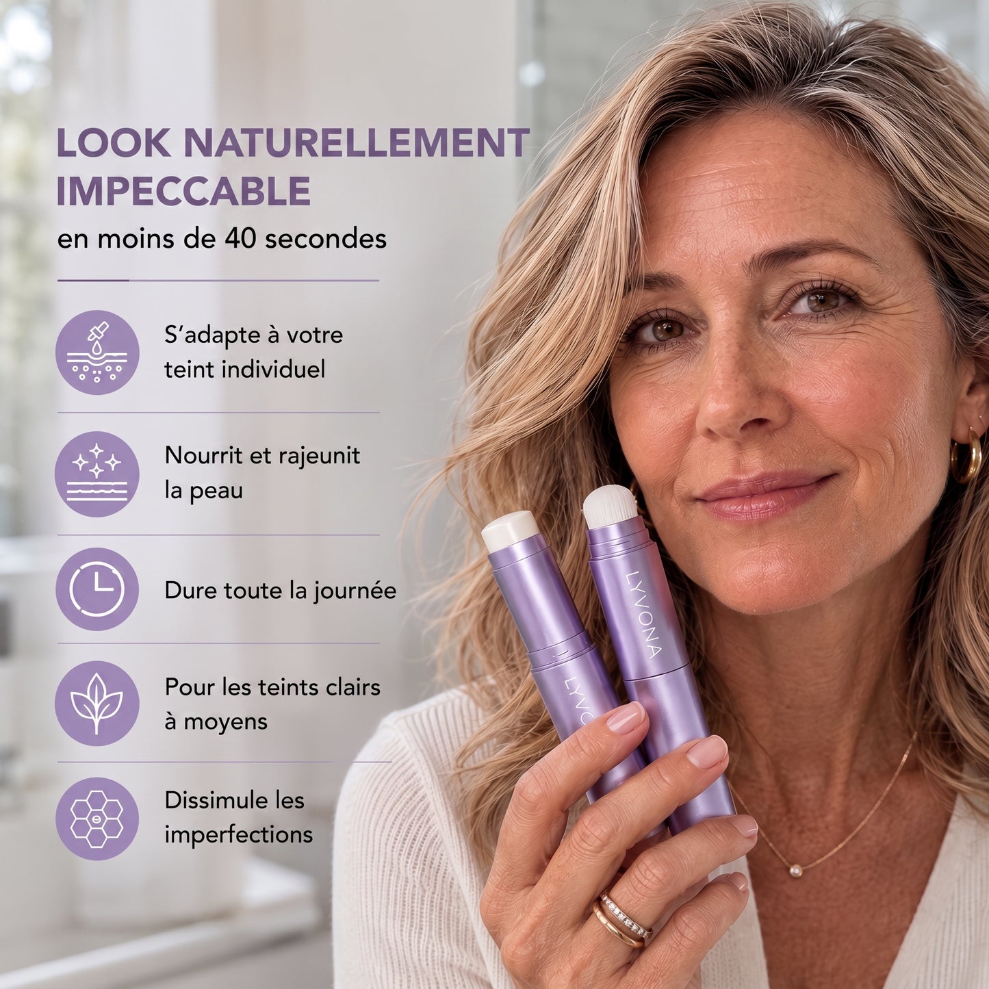 Stick Teint Parfait — s'Adapte à Toutes Les Carnations