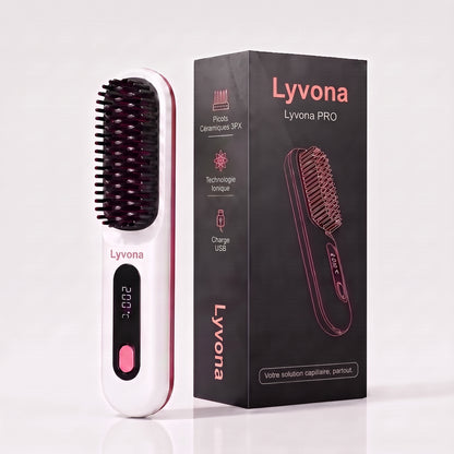 Brosse Lyvona pour cheveux courts