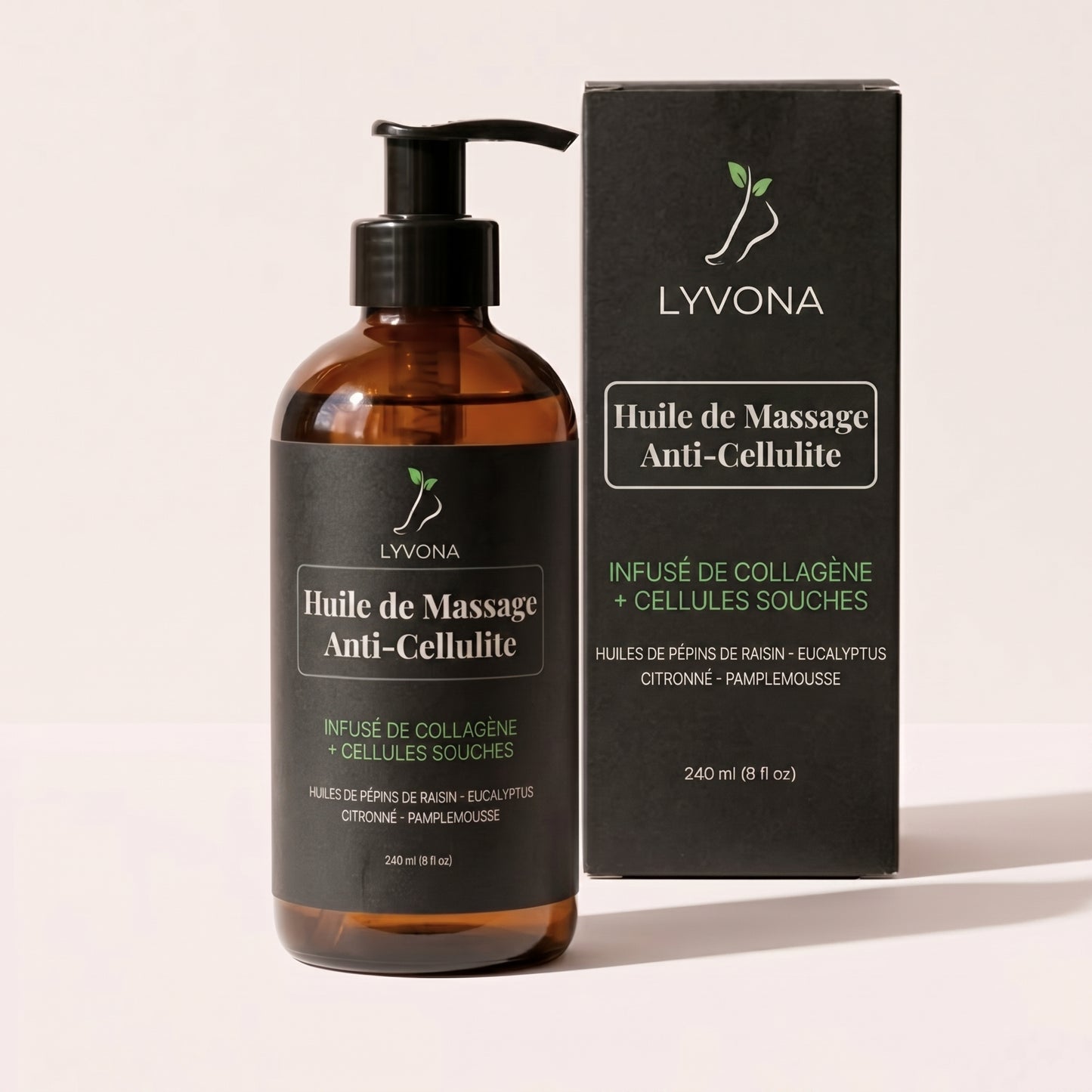 Lyvona - Huile Massante Anti-Cellulite