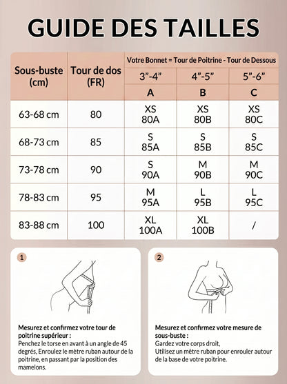 Lyvona - Bandeau rembourré sans armatures