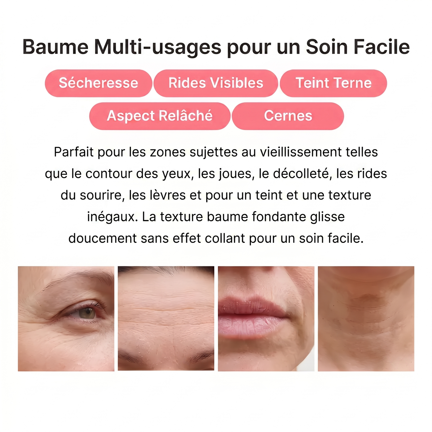 Baume Coréen PDRN & Collagène Rose – Effet Repulpant