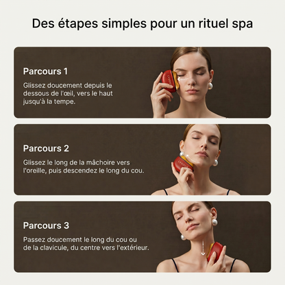 Lyvona - Appareil de massage facial Gua Sha