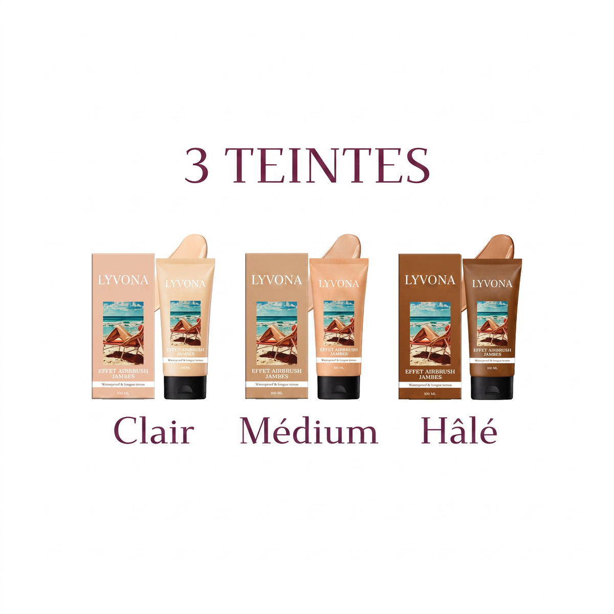 Effet Sublimant Jambes — Maquillage Corps Waterproof