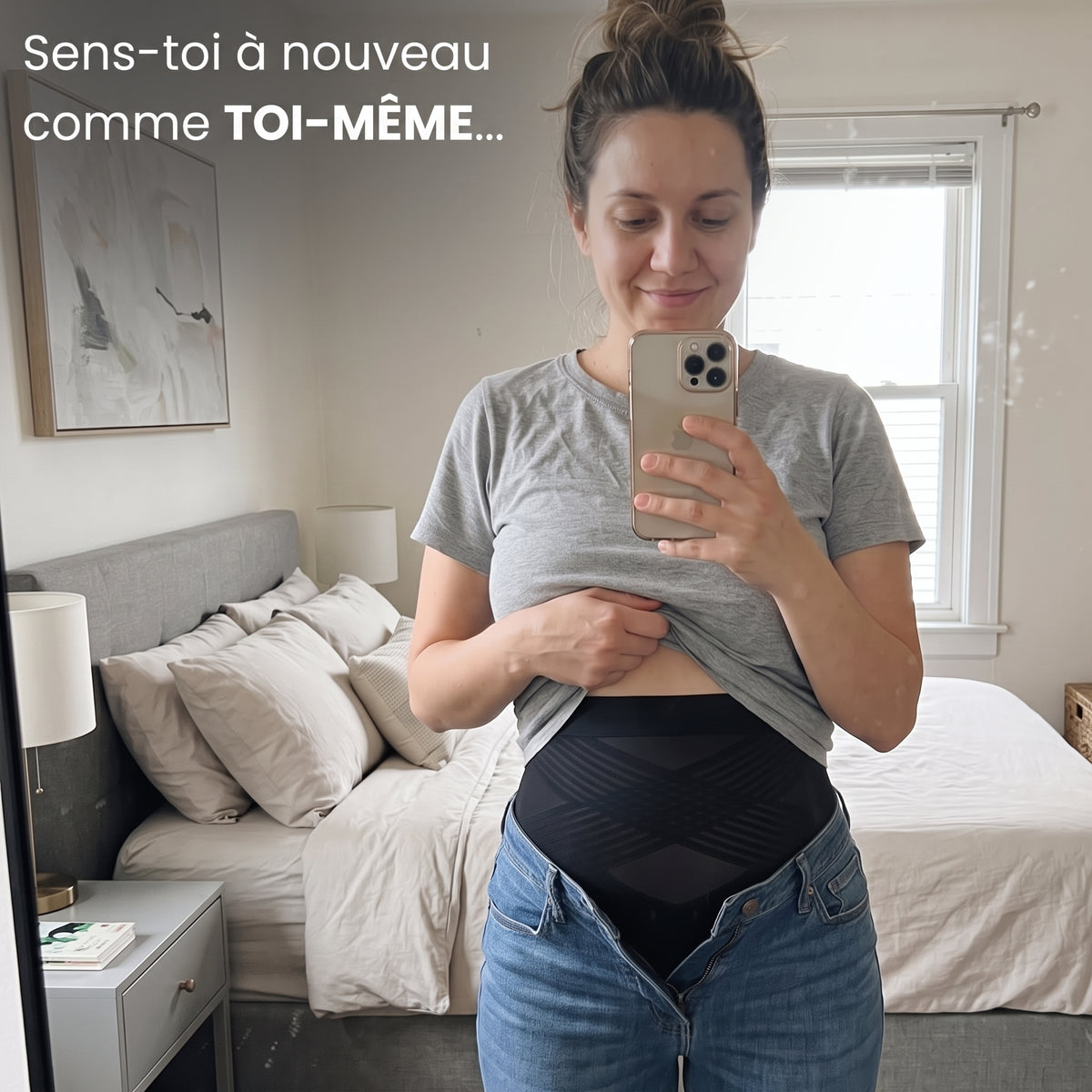 CoreShape™ – Short Gainant Post-Partum Anti-Fuites