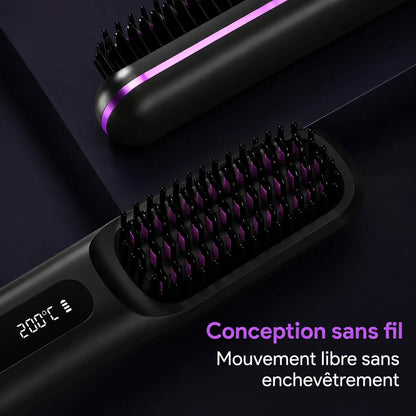 Brosse Lyvona pour cheveux courts