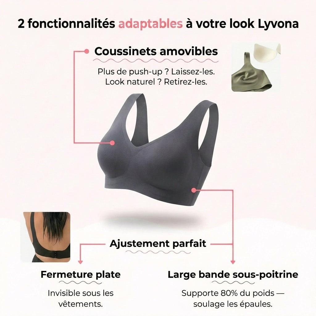 LYVONA - Premium Non-Underwire Bra
