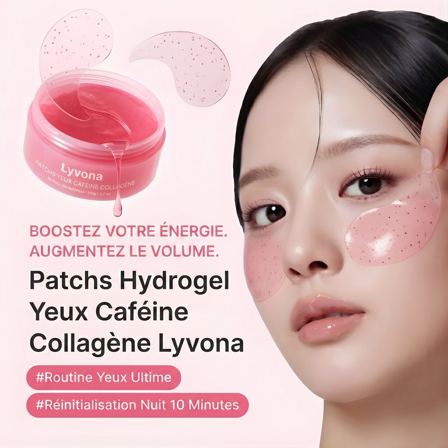 Patchs Anti-Cernes - Caféine & Collagène