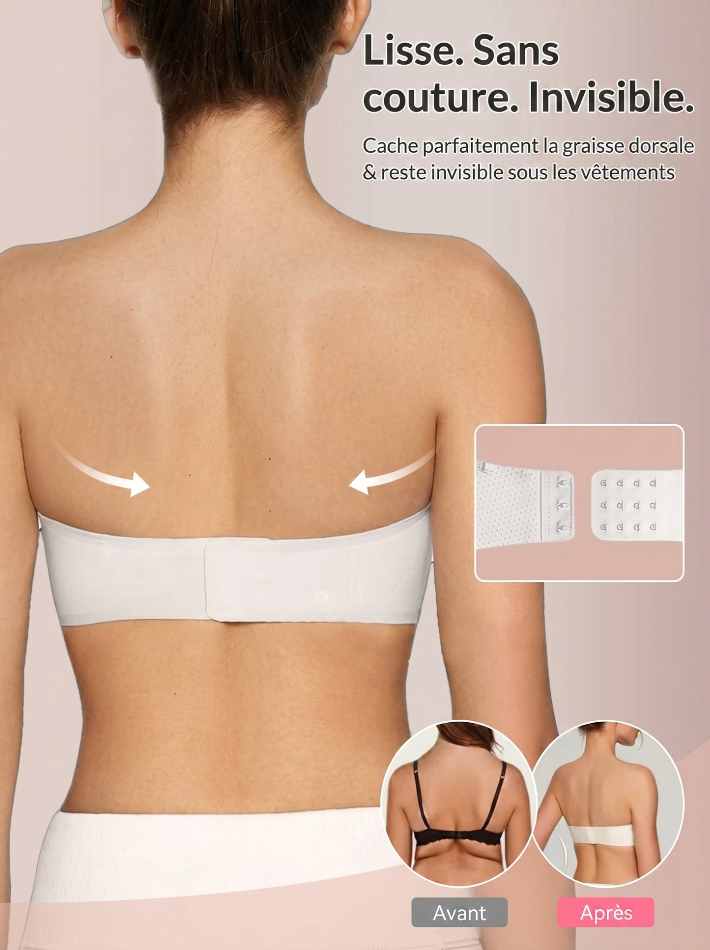 Lyvona - Bandeau rembourré sans armatures