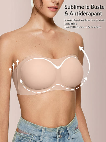 Lyvona - Bandeau rembourré sans armatures